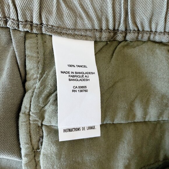 RW&Co Denim Shorts With Removable Sash XXL green shorts - Picture 15 of 15